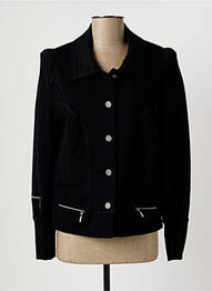 Jachete casual buzunare albastru CHRISTINE LAURE femme