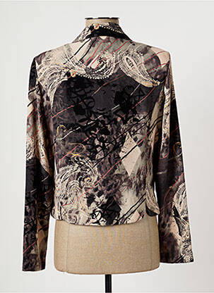 Jachete casual guler tip costum bej CLAUDE BAUER femeie