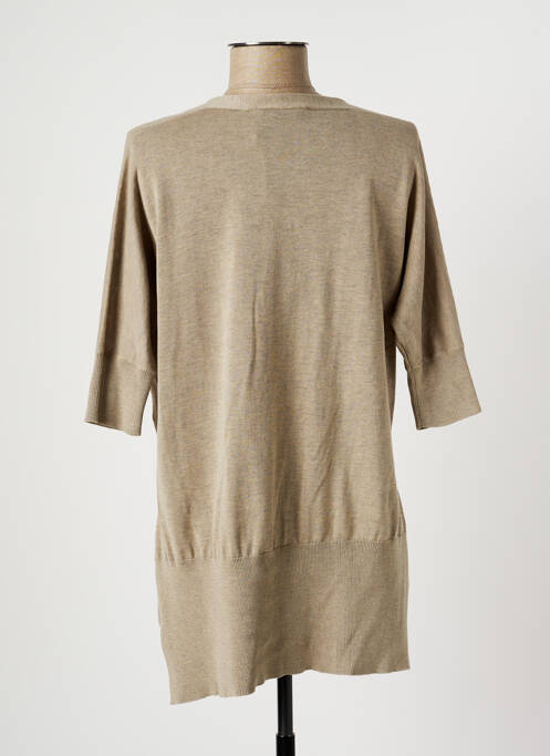 Vestă cu mâneci scurte bej FABIANA FILIPPI femeie