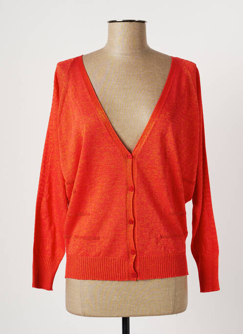 Vestă cu mâneci lungi portocaliu LUNATISME femeie