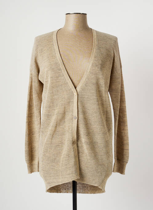 Vestă cu mâneci lungi bej FABIANA FILIPPI femeie