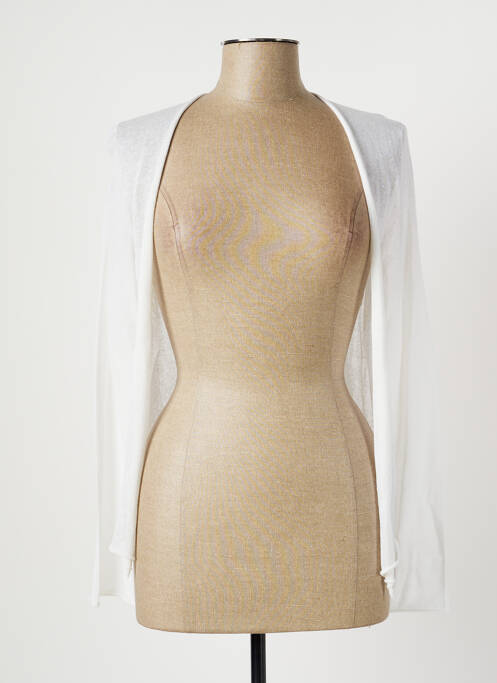 Vestă cu mâneci lungi alb FABIANA FILIPPI femeie