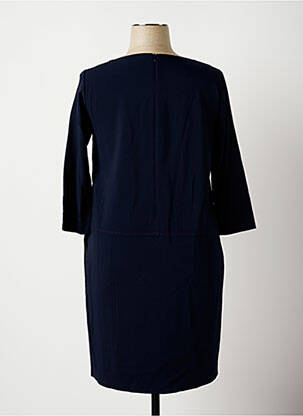 Rochie midi mâneci 3/4 mâneci 3/4 albastru ANTONELLI FIRENZE femeie