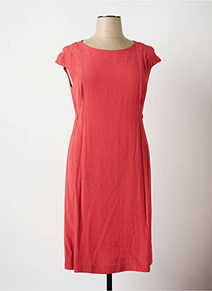 Rochie midi portocaliu ROSSO 35 femeie