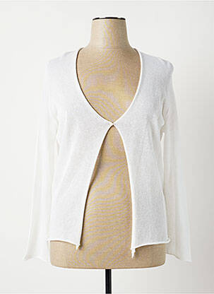 Vestă cu mâneci lungi alb FABIANA FILIPPI femeie