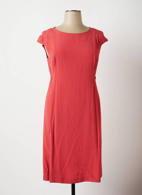 Rochie midi portocaliu ROSSO 35 femeie