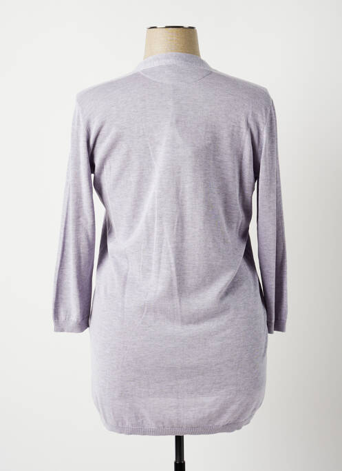 Vestă cu mâneci lungi violet FABIANA FILIPPI femeie