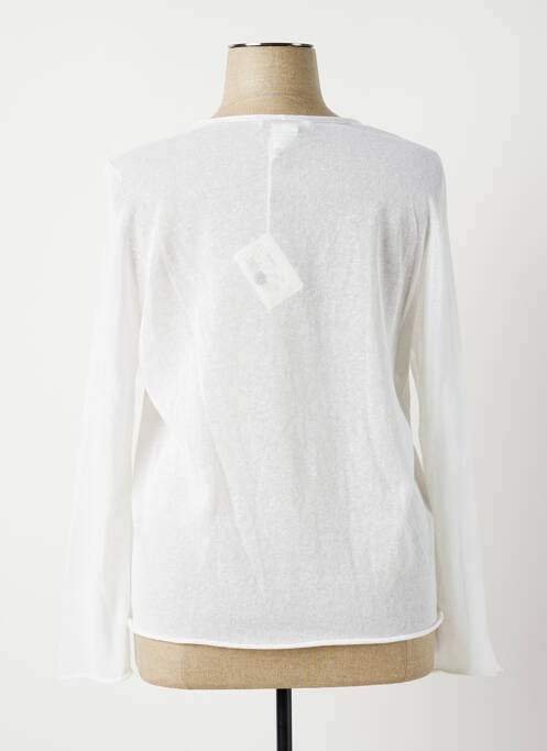 Vestă cu mâneci lungi alb FABIANA FILIPPI femeie