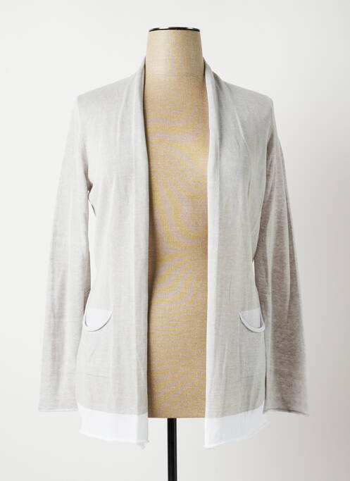 Vestă cu mâneci lungi maro FABIANA FILIPPI femeie