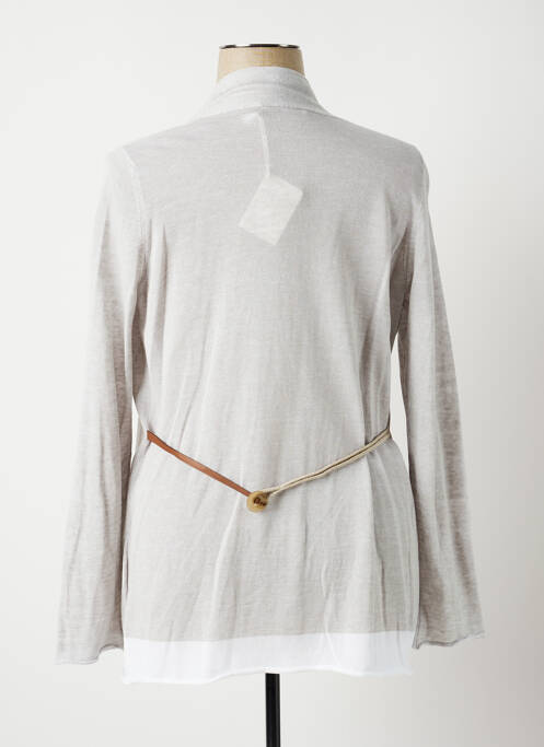 Vestă cu mâneci lungi maro FABIANA FILIPPI femeie