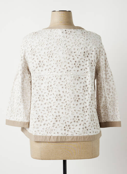 Jachete elegante bej ROSSO 35 femeie