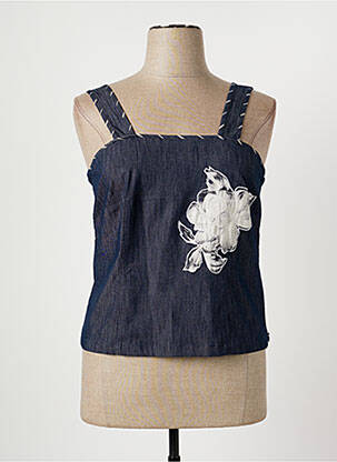 Top albastru CLAUDE BAUER femeie