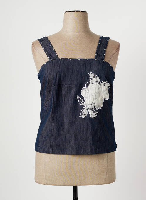 Top albastru CLAUDE BAUER femeie