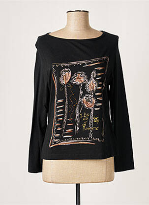Tricou negru JEAN DELFIN femeie