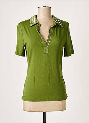 Top verde MARIA BELLENTANI femeie