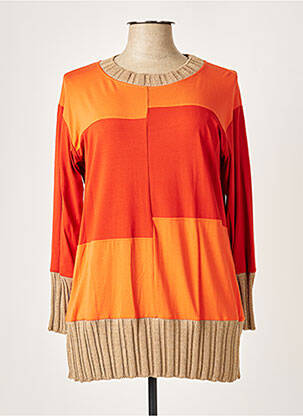 Top portocaliu MALOKA femeie