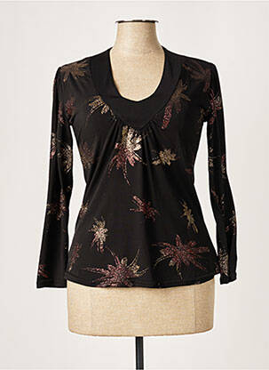 Top negru BAISERS SALES femeie