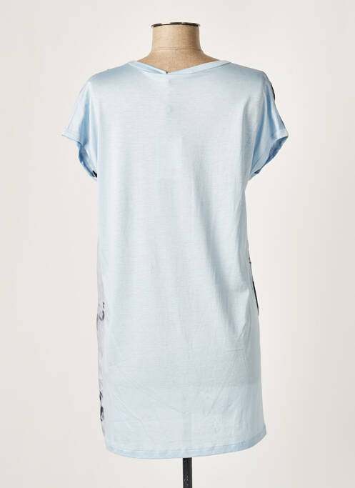 Tunică mâneci scurte albastru COP COPINE femeie