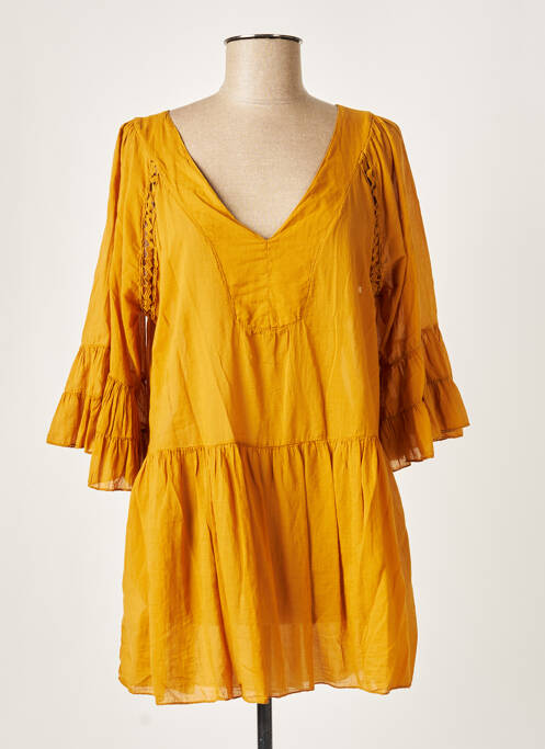 Tunică mâneci lungi portocaliu PAKO LITTO femeie