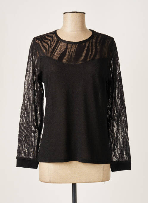 Top negru BRIGITTE SAGET femeie