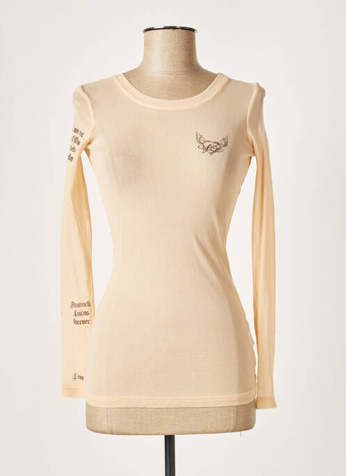 Top bej HELENA SOREL femeie