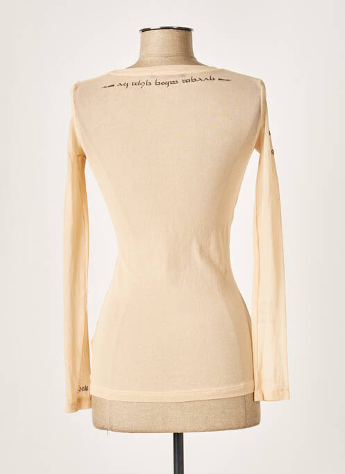 Top bej HELENA SOREL femeie