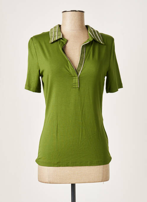 Top verde MARIA BELLENTANI femeie