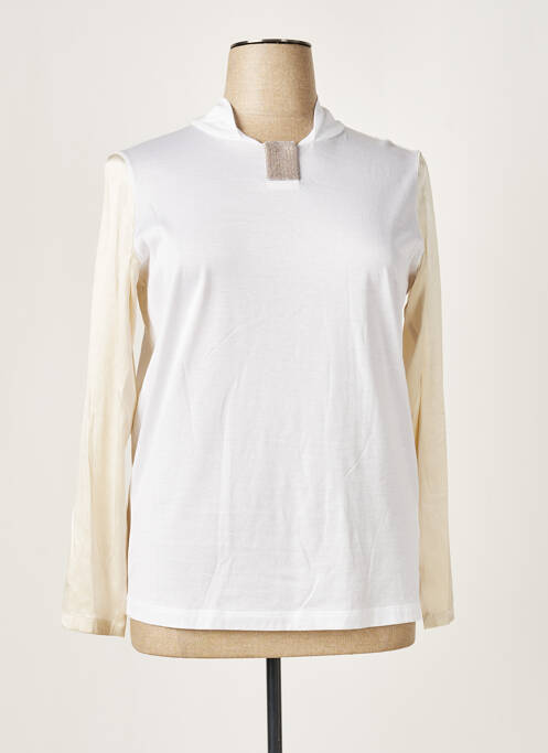 Top alb FABIANA FILIPPI femeie