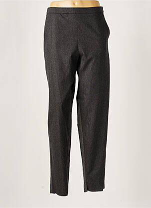 Pantalon drept elasticitate talie înaltă gri EMPORIO ARMANI femeie