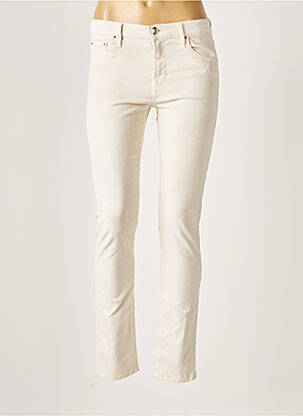 Pantalon slim bej JACOB COHEN femeie