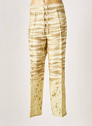 Pantalon drept verde CHRISTINE LAURE femeie