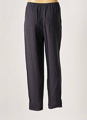 Pantalon drept talie înaltă talie înaltă gri EMPORIO ARMANI femeie