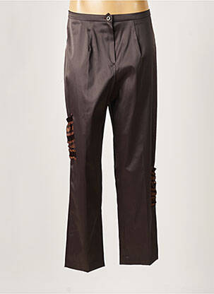 Pantalon drept maro JEAN DELFIN femeie