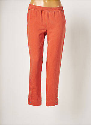 Pantalon trei sferturi portocaliu COP COPINE femeie