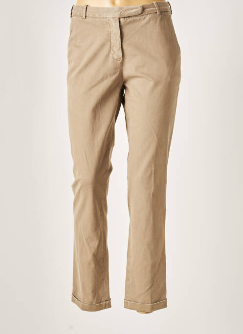 Pantalon chino maro QCQC femeie