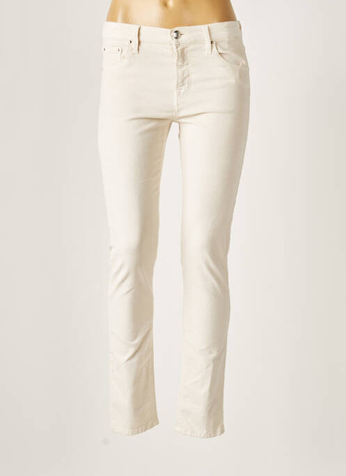 Pantalon slim bej JACOB COHEN femeie