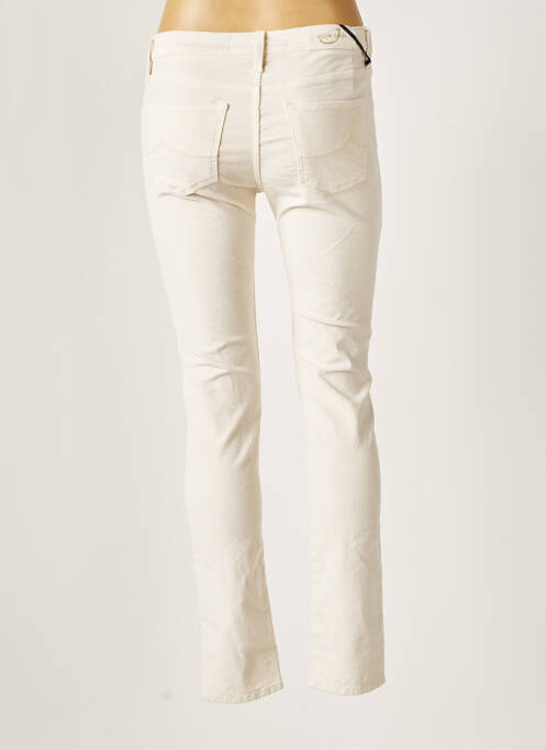 Pantalon slim bej JACOB COHEN femeie
