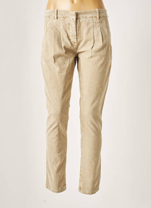 Pantalon chino bej QCQC femeie