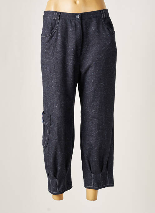 Pantalon larg albastru BRIGITTE SAGET femeie