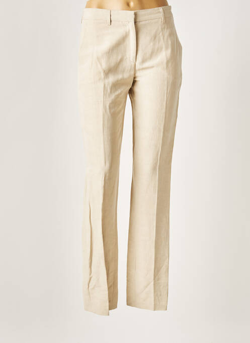 Pantalon drept bej FABIANA FILIPPI femeie