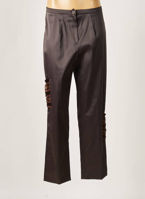 Pantalon drept maro JEAN DELFIN femeie