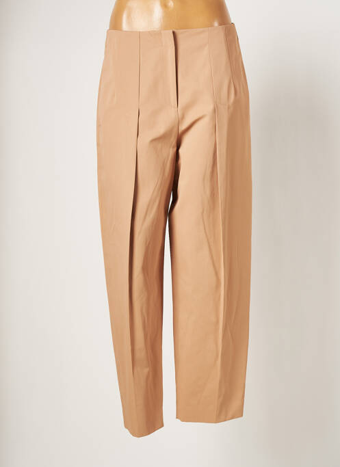 Pantalon drept bej JIL SANDER femeie