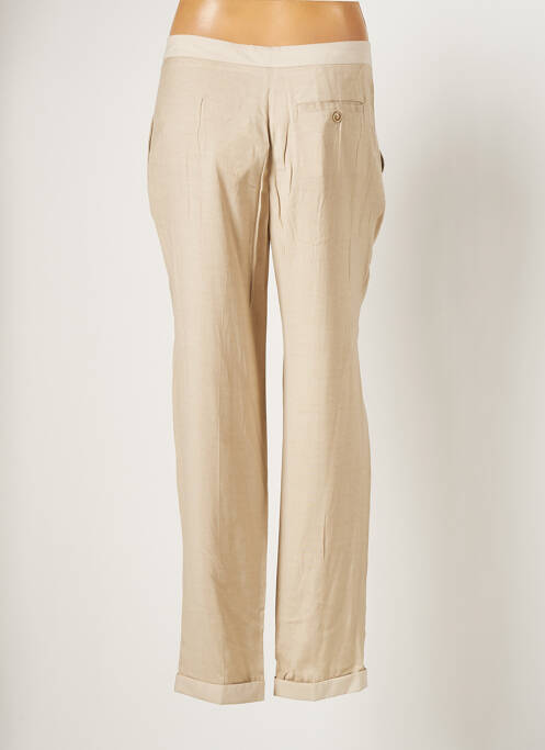 Pantalon drept bej FABIANA FILIPPI femeie