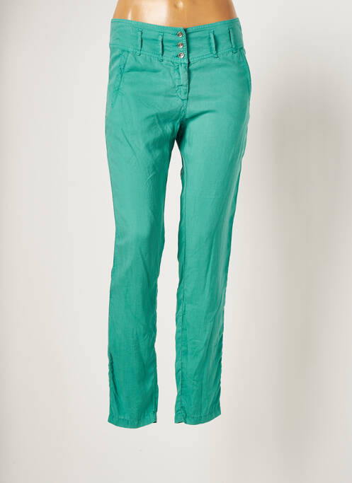 Pantalon drept verde COP COPINE femeie