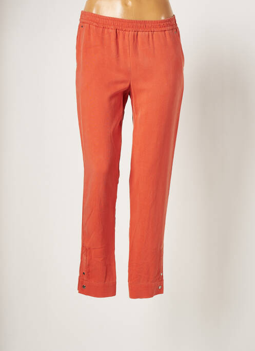 Pantalon trei sferturi portocaliu COP COPINE femeie