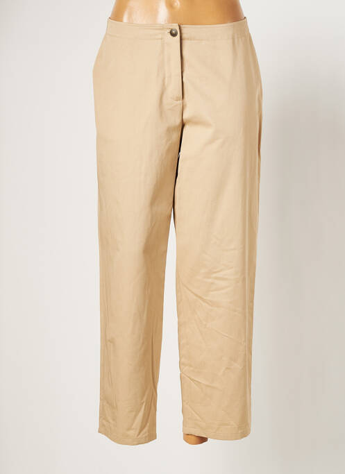 Pantalon trei sferturi bej INES DE LA FRESSANGE femeie