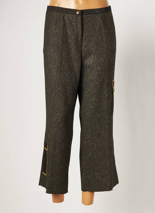 Pantalon trei sferturi verde JEAN DELFIN femeie