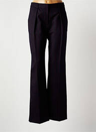 Pantalon larg închidere cu fermoar sub clapetă cu cârlig mărime normală violet INES DE LA FRESSANGE femme
