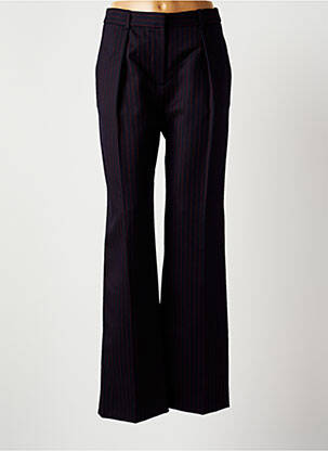 Pantalon larg violet INES DE LA FRESSANGE femeie