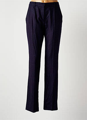 Pantalon chino albastru INES DE LA FRESSANGE femeie